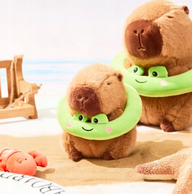 KAPIBARA ZABAWKA ŻABA ZWIERZĘ DZIECI BAWIĄ SIĘ PRZYJACIELE MIĘKKA PREZENT