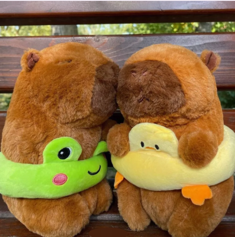 KAPIBARA ZABAWKA PISKLĘ ZWIERZĘ DZIECI BAWIĄ SIĘ PRZYJACIELE MIĘKKA PREZENT