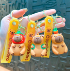 PLECAK PLUSZOWY PLECACZEK CAPYBARA + BRELOK KAPIBARA DO WYBORU NA PREZENT