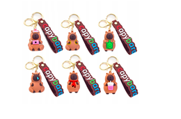 PLECAK PLUSZOWY PLECACZEK CAPYBARA + BRELOK KAPIBARA DO WYBORU NA PREZENT