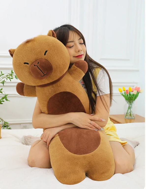 DUŻA MASKOTKA KAPIBARA PLUSZAK (90 CM) CAPYBARA