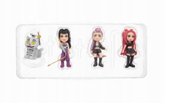 ŁOWCZYNIE DEMONÓW ZESTAW FIGUREK KOT MIRA RUMI ZOEY ZABAWKA NA PREZENT