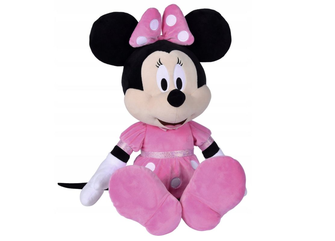 MINNIE MOUSE DUŻY MASKOTKA MYSZKA MINNIE MICKY 75CM PLUSZOWA PRZYTULANKA