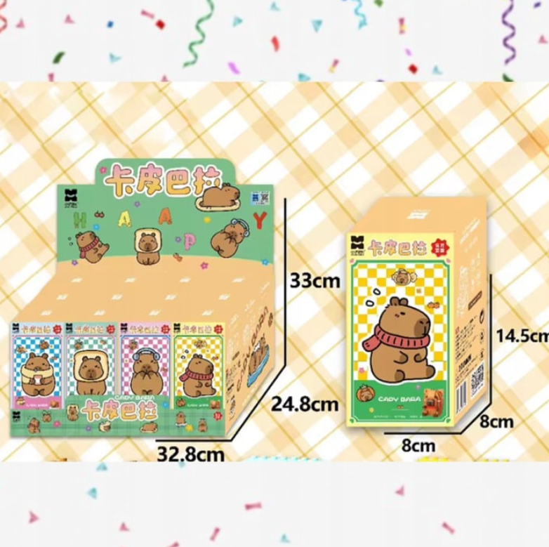 KLOCKI CAPYBARA ZESTAW KLOCKÓW KLOCKI KAPIBARA Z ŻÓŁWIEM DO ZBUDOWANIA 1SZT