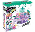 ZESTAW KREATYWNY DIY SLIME FACTORY – mikser + brokaty + formy