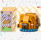 KLOCKI CAPYBARA ZESTAW KLOCKÓW KLOCKI KAPIBARA Z ŻÓŁWIEM DO ZBUDOWANIA 1SZT