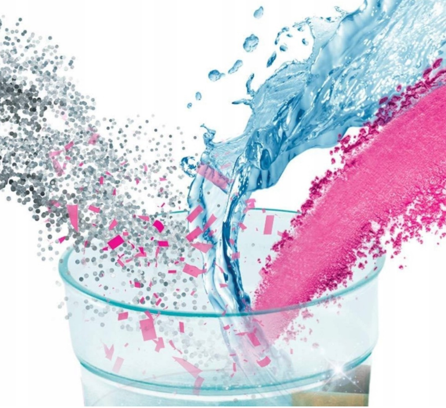 ZESTAW KREATYWNY DIY SLIME FACTORY – mikser + brokaty + formy