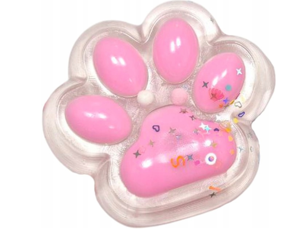 GNIOTEK ANTYSTRESOWY KOCIA ŁAPKA XXL ZABAWKA EDUKACYJNA SQUISHY