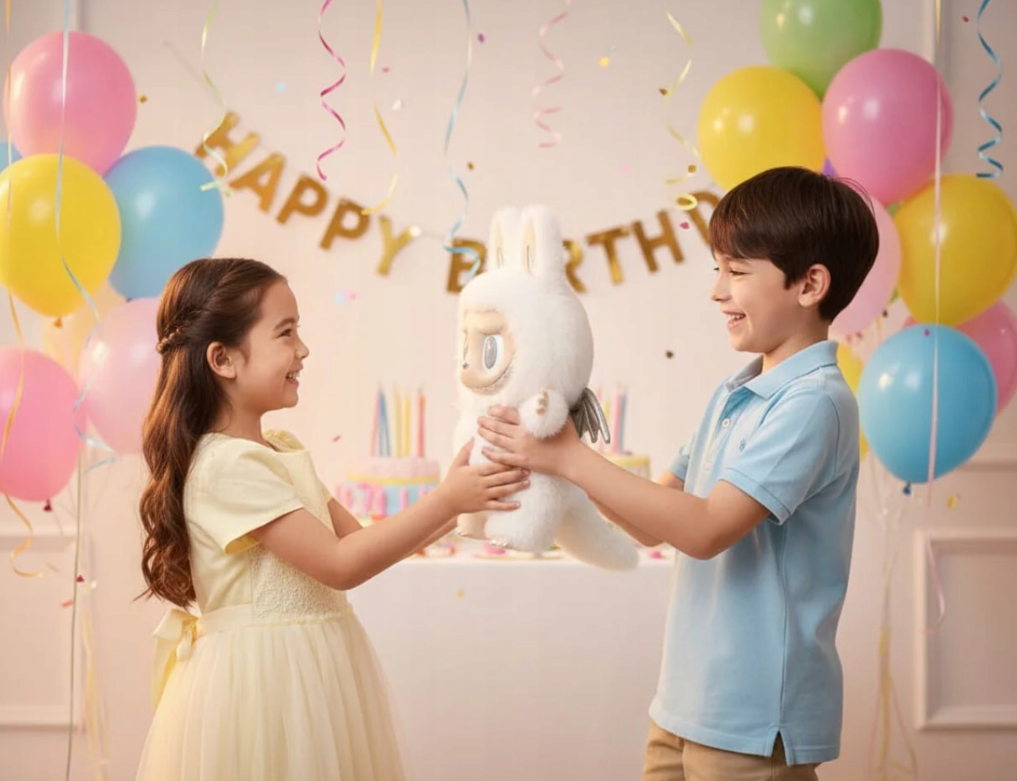 MASKOTKA THE MONSTER ZIMOMO PLUSZOWA PRZYTULANKA MIŚ PLUSZAK ZABAWKA 40CM