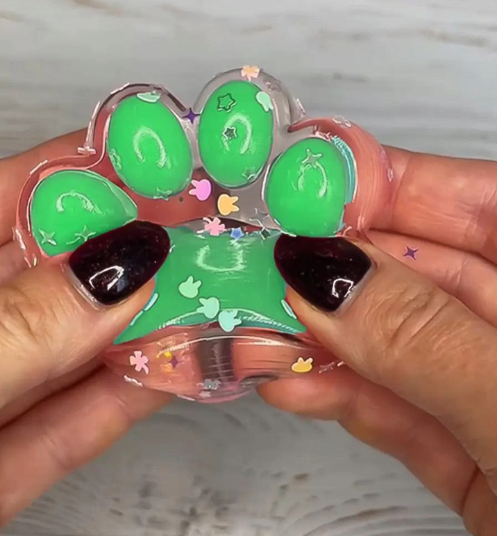 PINCH TOYS DIY Zestaw kreatywny: kocie łapki gniotki