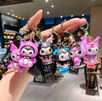 TOREBKA KUROMI 35 cm DUŻA MY MELODY PLUSZOWA NA RAMIĘ ANIME+BRELOK GRATIS PREZENT