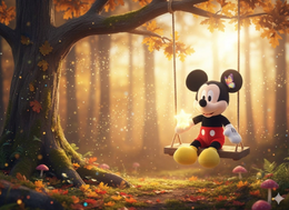 MICKY MOUSE DUŻY MASKOTKA MYSZKA MIKI MICKEY 45CM PLUSZOWA PRZYTULANKA