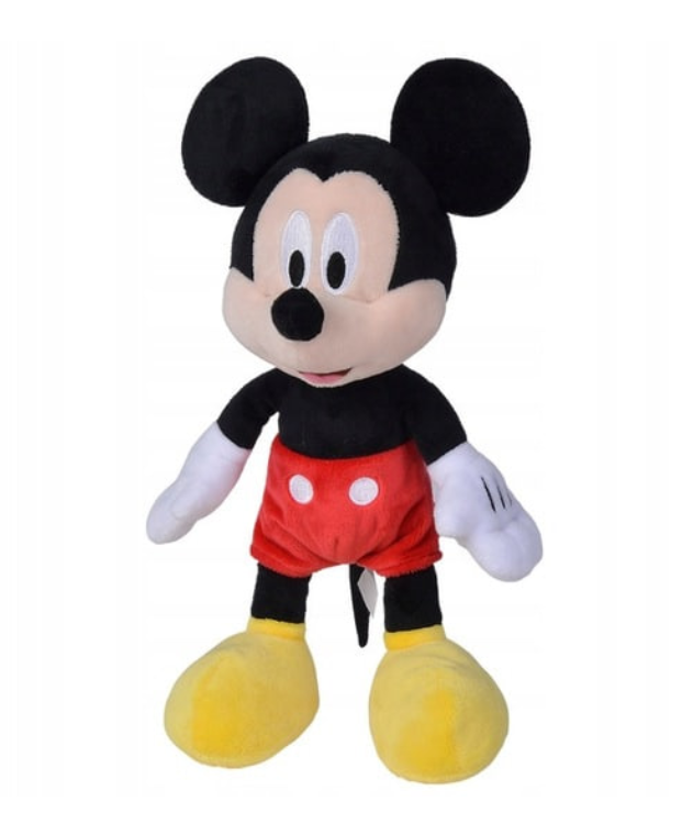 MICKY MOUSE DUŻY MASKOTKA MYSZKA MIKI MICKEY 45CM PLUSZOWA PRZYTULANKA