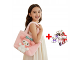 TOREBKA 35cm MY MELODY DUŻA PLUSZOWA NA RAMIĘ + BRELOK GRATIS IDEALNA NA PREZENT