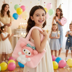 TOREBKA 35cm MY MELODY DUŻA PLUSZOWA NA RAMIĘ + BRELOK GRATIS IDEALNA NA PREZENT