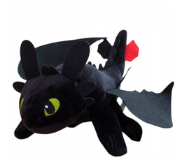 SZCZERBATEK NOCNA FURIA MASKOTKA 30cm DRAGON JAK WYTRESOWAĆ SMOKA BRELOK PREZENT