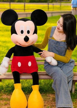 MICKY MOUSE DUŻY MASKOTKA MYSZKA MIKI MICKEY 95CM PLUSZOWA PRZYTULANKA