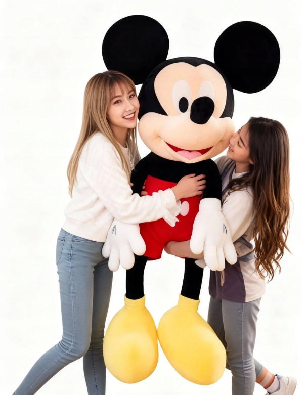 MICKY MOUSE DUŻY MASKOTKA MYSZKA MIKI MICKEY 120CM PLUSZOWA PRZYTULANKA