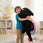 SZCZERBATEK JAK WYTRESOWAĆ SMOKA MIĘKKA ZABAWKA PODUSZKA PRZYJACIEL DZIECKA