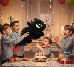 SZCZERBATEK JAK WYTRESOWAĆ SMOKA MIĘKKA ZABAWKA PODUSZKA PRZYJACIEL DZIECKA