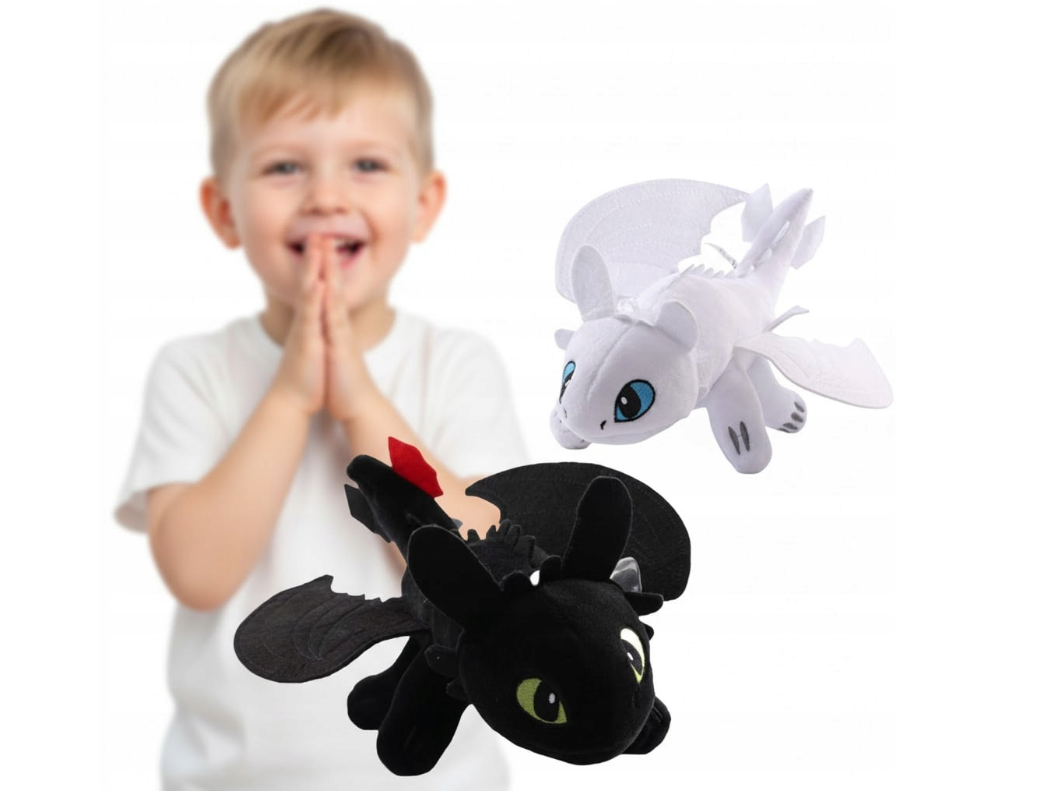 SZCZERBATEK + FURIA MASKOTKA JAK WYTRESOWAĆ SMOKA PLUSZAK 2 SZT NA PREZENT