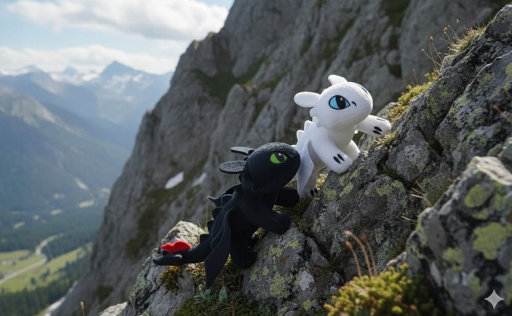 SZCZERBATEK + FURIA MASKOTKA JAK WYTRESOWAĆ SMOKA PLUSZAK 2 SZT NA PREZENT