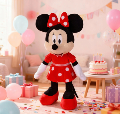 MINNIE MOUSE DUŻY MASKOTKA MYSZKA MINNIE MICKY 45CM PLUSZOWA PRZYTULANKA