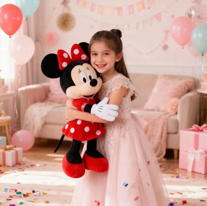 MINNIE MOUSE DUŻY MASKOTKA MYSZKA MINNIE MICKY 45CM PLUSZOWA PRZYTULANKA