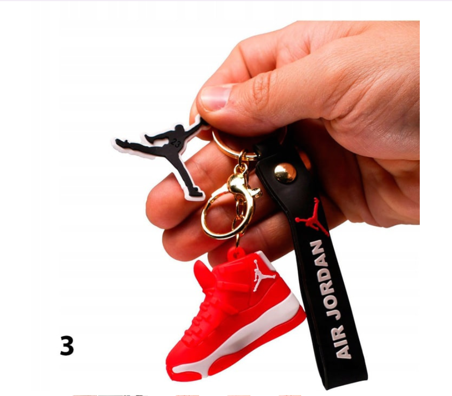 BRELOCZEK BRELOK AIR JORDAN DO KLUCZY FIGURKA DO PLECAKA PRESENT ZAWIESZKA
