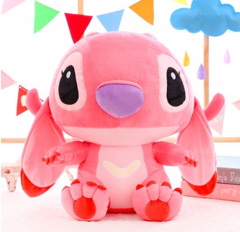 LILO I STICH ANGEL MASKOTKA PLUSZOWA 25сm MIŚ PLUSZAK PRZYTULANKA ZABAWKA DUŻA