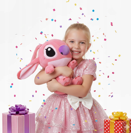 LILO I STICH ANGEL MASKOTKA PLUSZOWA 25сm MIŚ PLUSZAK PRZYTULANKA ZABAWKA DUŻA