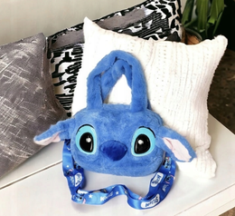 STITCH LILO I STITCH TOREBKA NA RAMIĘ PLUSZOWA DLA DZIECI PLUSZAK MASKOTKA