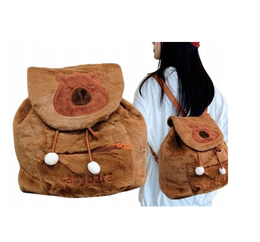 PLECAK KAPIBARA 29 cm PLUSZOWY PLECACZEK DO PRZEDSZKOLA SZKOŁY DLA DZIECI +BRELOK