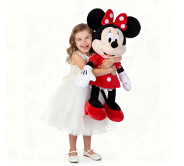 DUŻY MINNIE MOUSE MASKOTKA MYSZKA MINNIE MICKY 100CM PLUSZOWA PRZYTULANKA