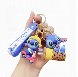 BRELOCZEK BRELOK LILO I STITCH DO KLUCZY FIGURKA DO PLECAKA NA PRESENT