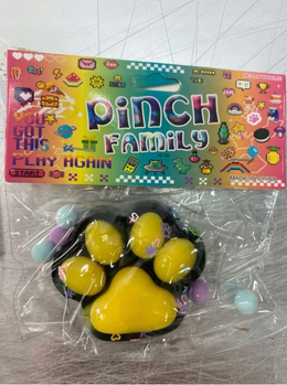 GNIOTEK KOCIA ŁAPKA ANTYSTRESOWY ZABAWKA SENSORYCZNA DUZY 7 cm NA PREZENT