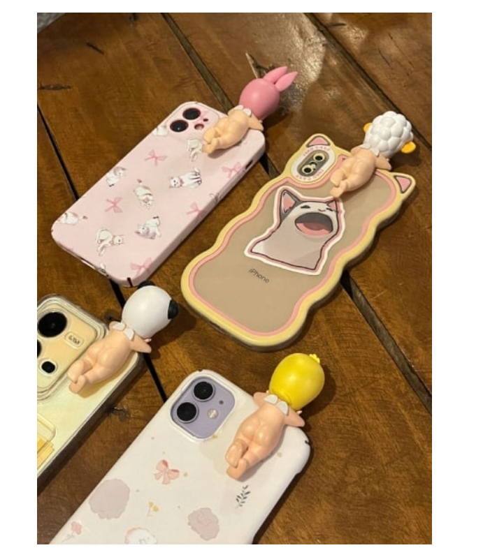 SONNY ANGEL HIPPERS NA TELEFON NA TABLET OZDOBNA MINI LALECZKA NA PREZENT