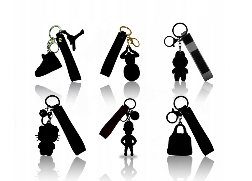 BRELOCZEK SEKRETNY BRELOK DO KLUCZY FIGURKA DO PLECAKA WYPRÓBUJ SZCZĘŚCIE