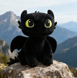 MIĘKKA ZABAWKA SZCZERBATEK 45 см JAK WYTRESOWAĆ SMOKA