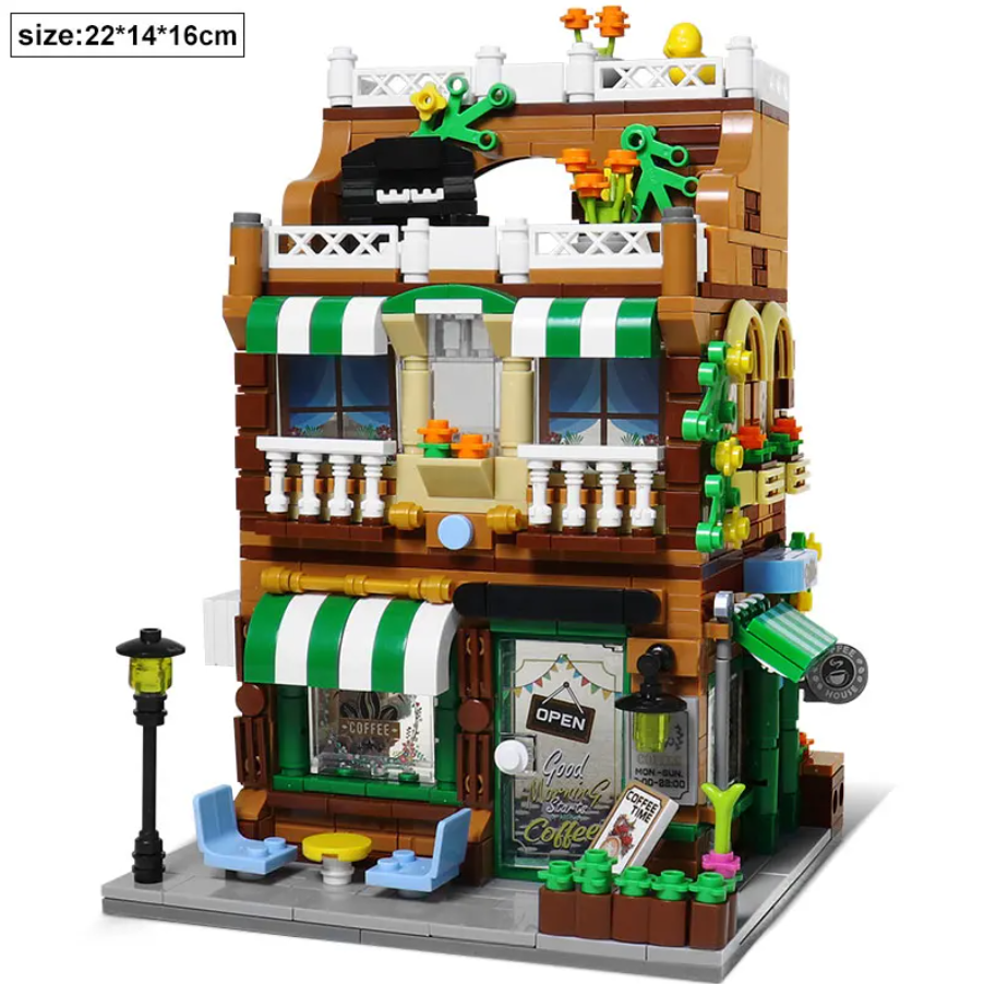 KONSTRUKTOR "PRZYTULNA KAWIARNIA" (STREETSCAPE) – STWÓRZ SWOJE IDEALNE MIASTO