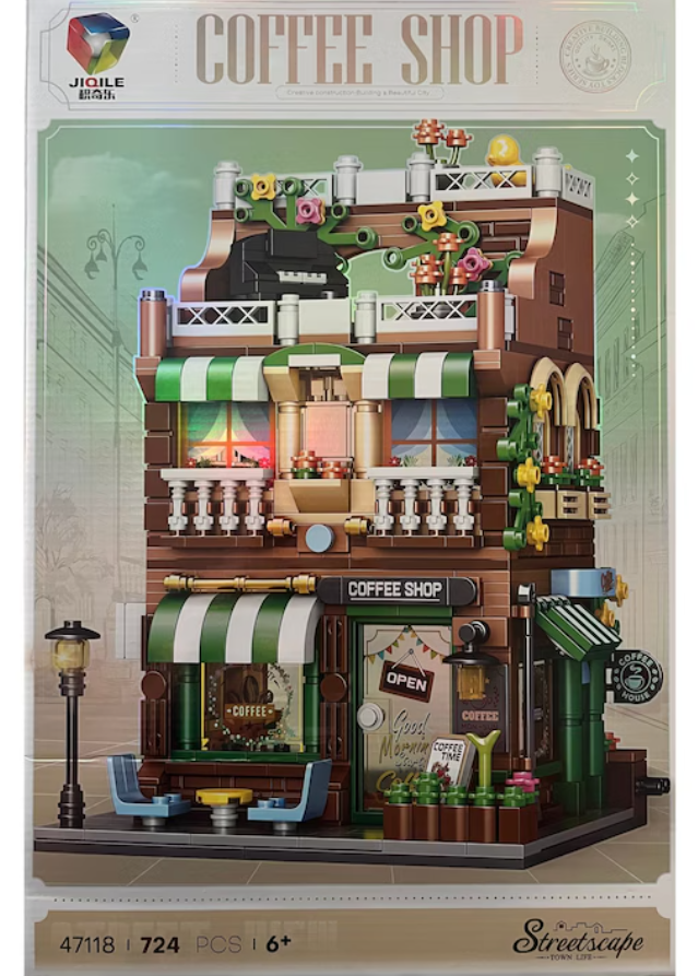 KONSTRUKTOR "PRZYTULNA KAWIARNIA" (STREETSCAPE) – STWÓRZ SWOJE IDEALNE MIASTO