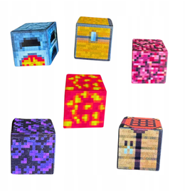 KONSTRUKTOR MAGNETYCZNY "PORTAL" (34 BLOKI / MINECRAFT)