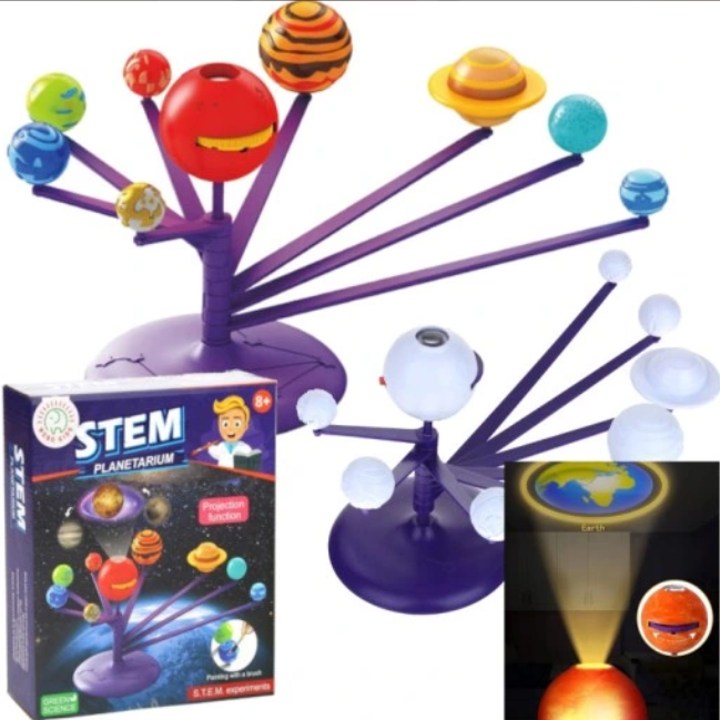 ZESTAW PLANETARIUM STEM Z PROJEKTOREM - ASTRONOMIA W TWOIM POKOJU!