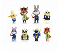 ZOOTOPIA 2: KOMPLETNY ZESTAW 8 UROCZYCH FIGUREK KOLEKCJONERSKICH!