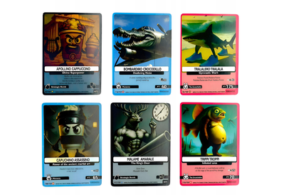 Karty Brainrot Skifidol Italian – Mega Box 360 kart kolekcjonerskich TCG