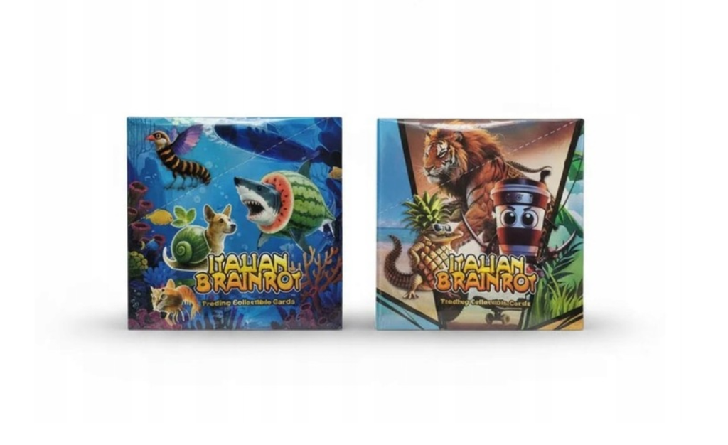 KARTY BRAINROT SKIFIDOL ITALIAN – MEGA BOX 360 KART KOLEKCJONERSKICH TCG