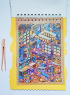 ZRÓB TO SAM WYKLEJANKA ANTYSTRESOWA KAPIBARA DREAM HOUSE NAKLEJKI DIY