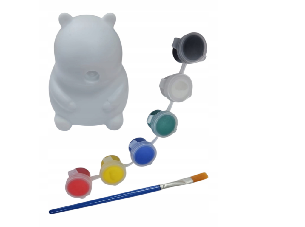 KAPIBARA DIY ZABAWKA DO WŁASNORĘCZNEGO MALOWANIA FARBKAMI CAPYBARA