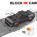 ZDALNIE STEROWANY SAMOCHÓD Z KLOCKÓW BLOCK RC CAR 244 EL. SKALA 1:20