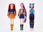 ZESTAW 3 LALEK K-POP DEMON HUNTERS ZABAWKA DLA DZIECI RUMI MIRA ZOEY 30 CM
